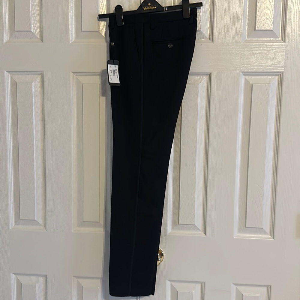 Armani Exchange Straight Black Slack